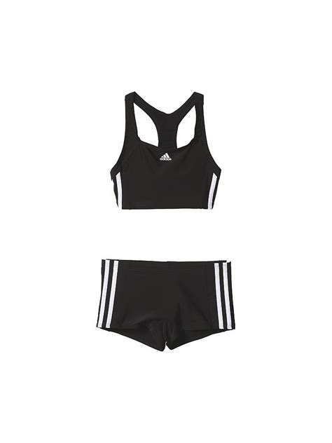 bikini adidas schwarz kinder|Schwarz .